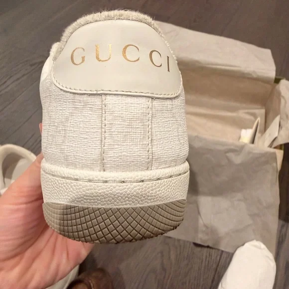 Gucci Women’s Screener Sneakers – Like New, Size EU 38 / US Women’s 8 - Picture 13 of 17
